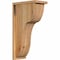 Ekena Millwork Carmel Rough Sawn Corbel w/Backplate, Western Red Cedar, 8"W x 14"D x 26"H COR08X14X26CAR01RWR - alternate 1